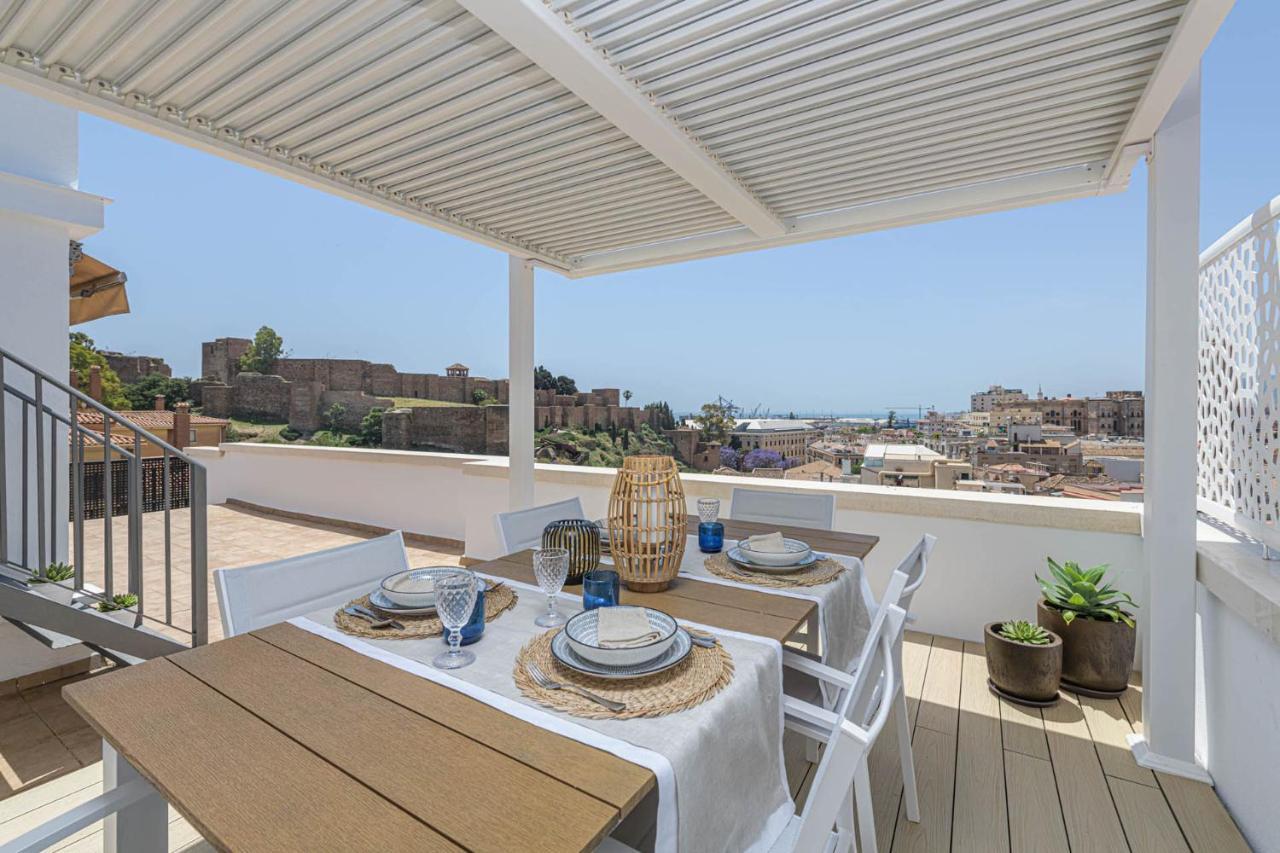 Alcazaba Penthouse In Malaga By Solaga Holiday Homes Zewnętrze zdjęcie